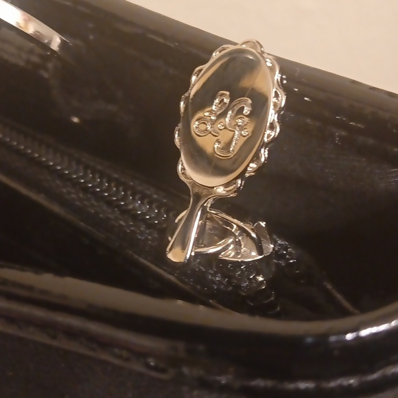 Lulu Guinness Black handbag with shades - Picture 5 of 16